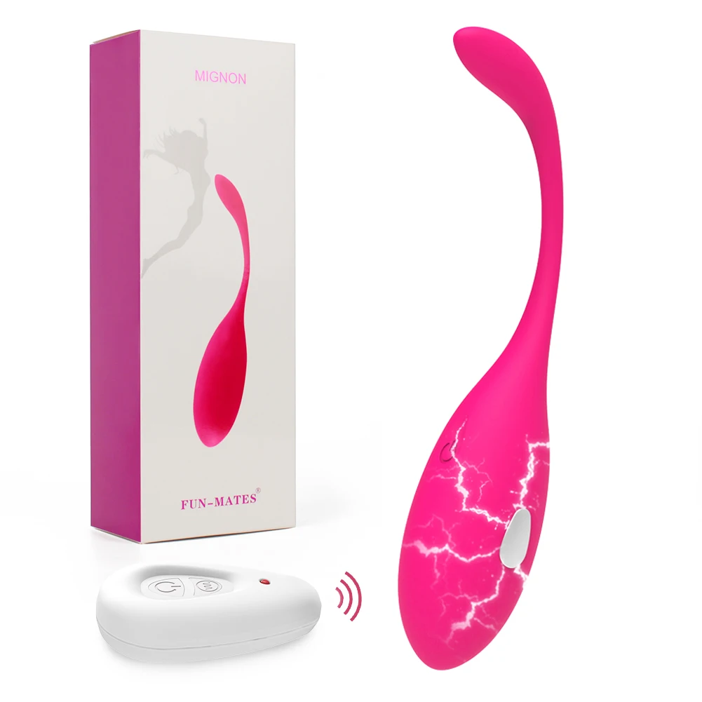 
New electric shock vibrating ball sex toys vibrator remote control usb rechargeable vagina vibrator sex toys for woman 