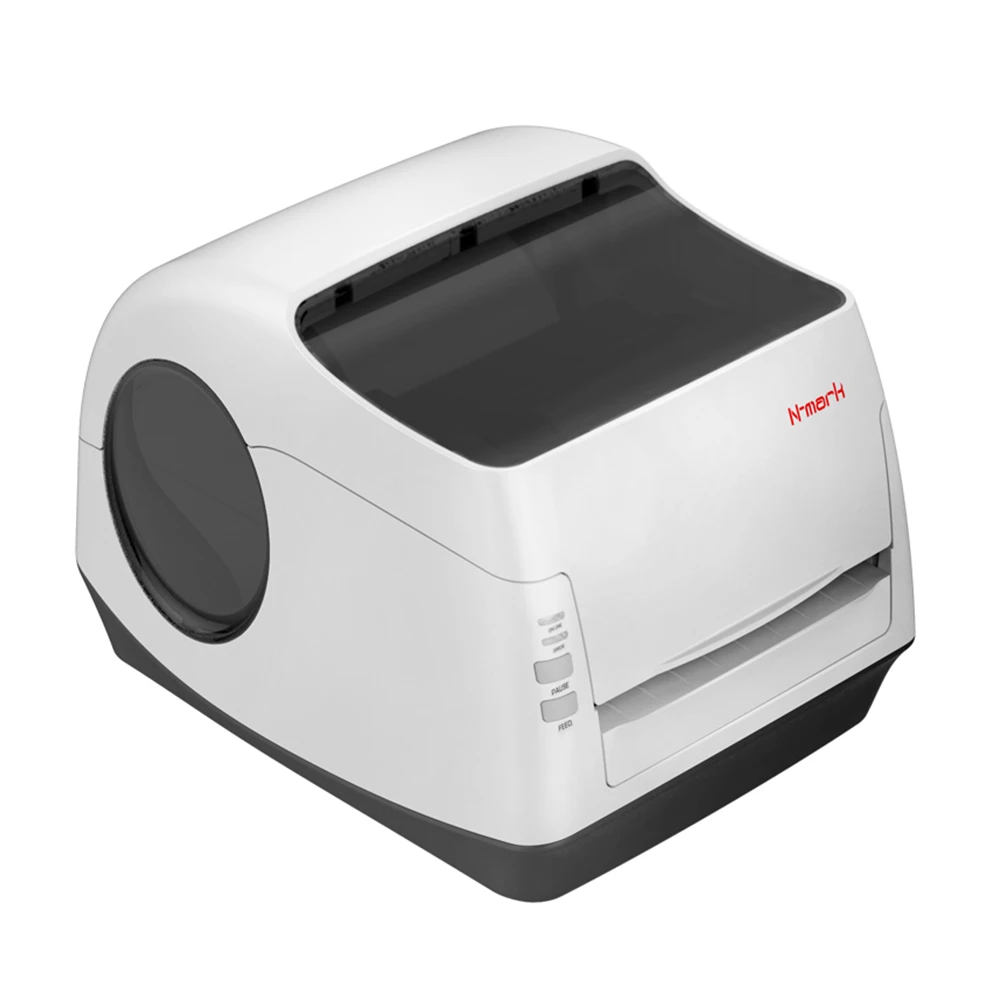 N-mark D420 wristband printing machine have compatible system as Zebra Argox barcode high speed label printer