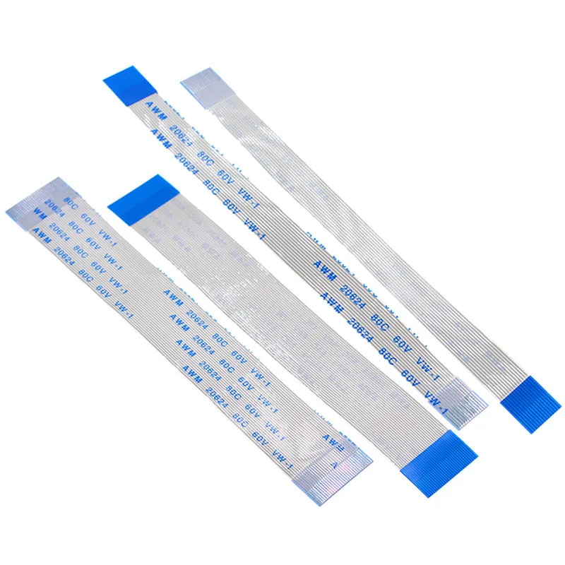 YZ  FFC FPC LCD cable  connector AWM 20624 0.5mm Pitch and Length 100mm flat cable