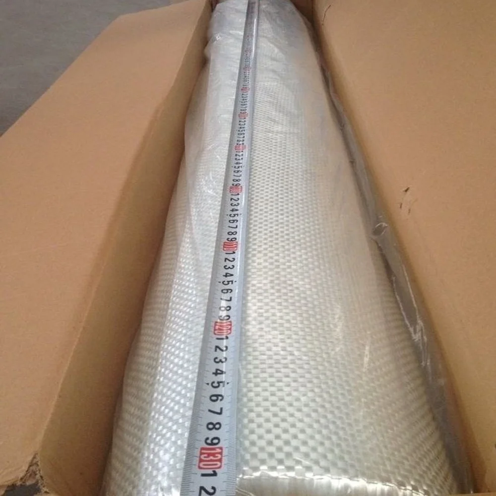 Fiberglass Woven Roving Cloth Roll Glass Fiber Reinforced Plastic FRP