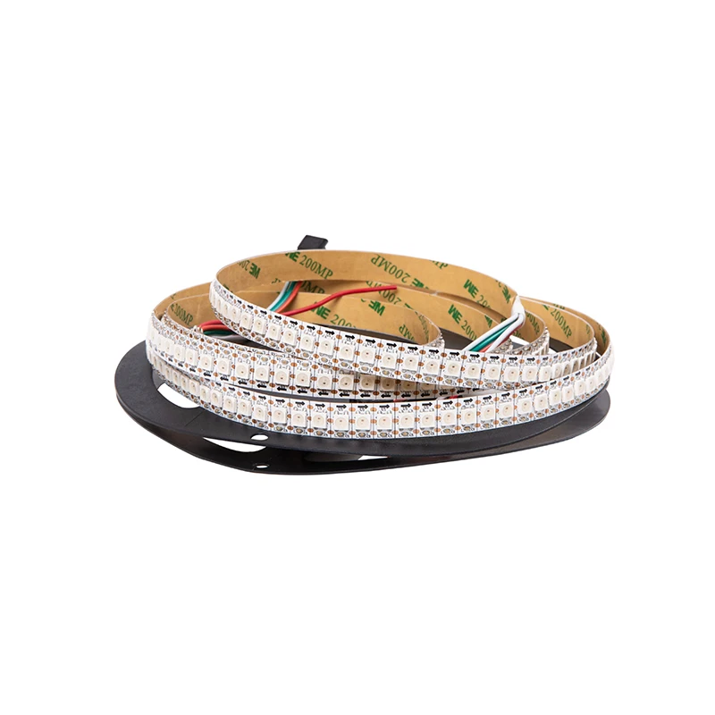 Dream Color WS2812 WS2812b Пиксельная лента 5 В Светодиодная SMD5050 RGB осветительная 30/60/144 светодиодов