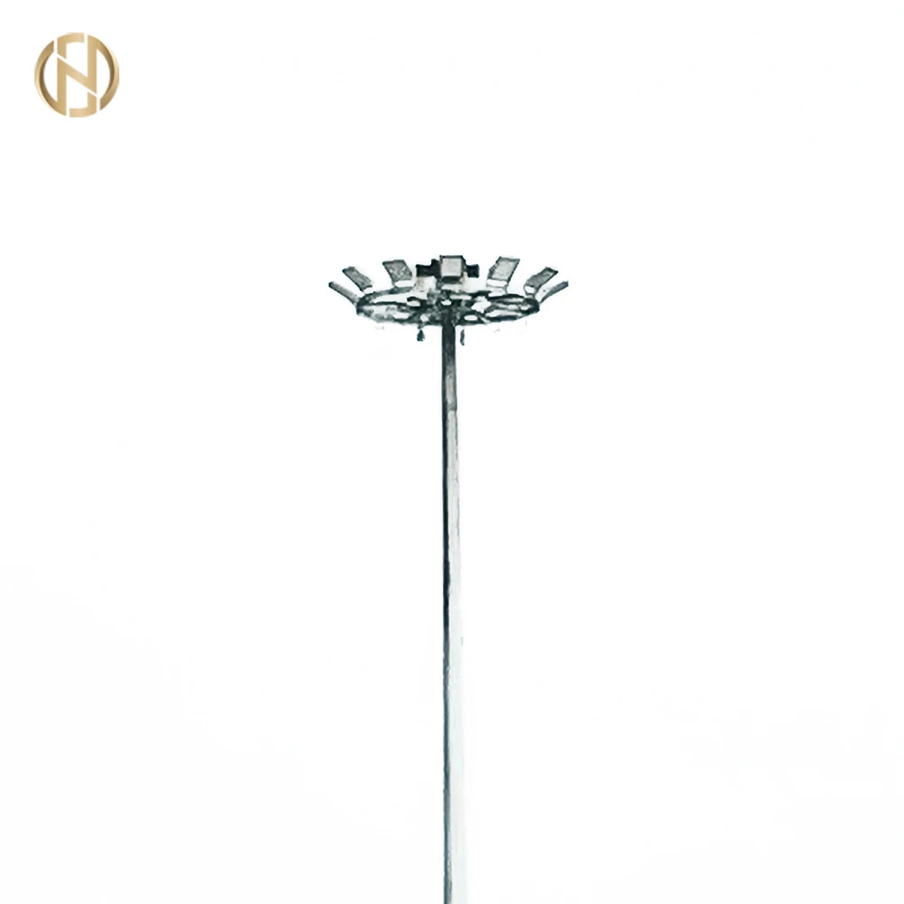 High Mast Outdoor Steel Lighting Pole