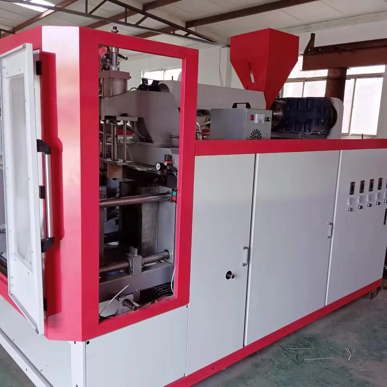 oil bottle making blow molding blowing machine empty plastic lipstick bottle making machine 2 cavity blow moulding machine