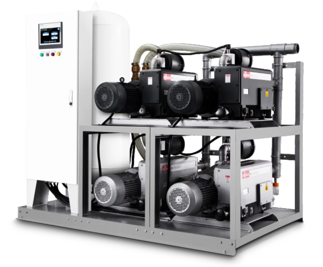 Medical Vacuum Pump Rotary Vane Oil lubricated Vacuum Plant