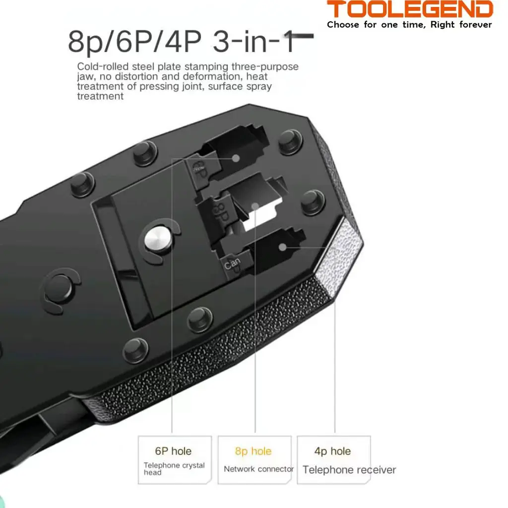 Network cable clamp Three use net pliers