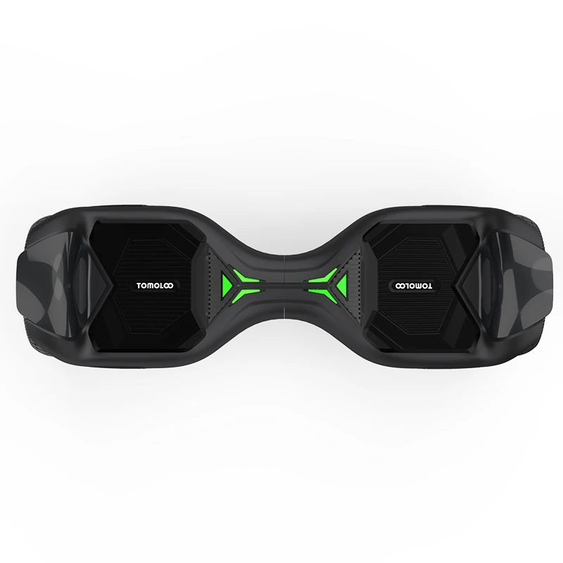 TOMOLOO Q8 фиолетовый 6 5 дюймовый детский светодиодный Черный Белый двухколесный самобалансирующийся Электрический Ховерборд скутеры для