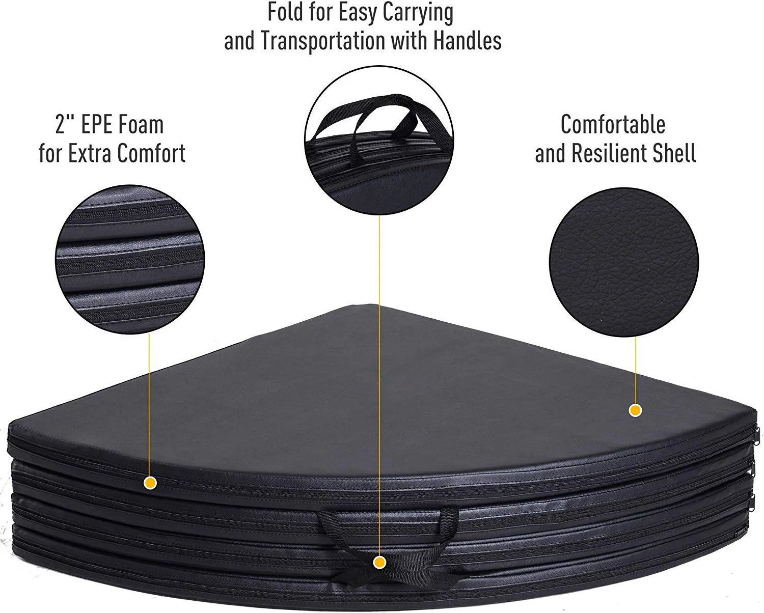 Полиуретановый чехол для пола танцев на столбе складной коврик гимнастики