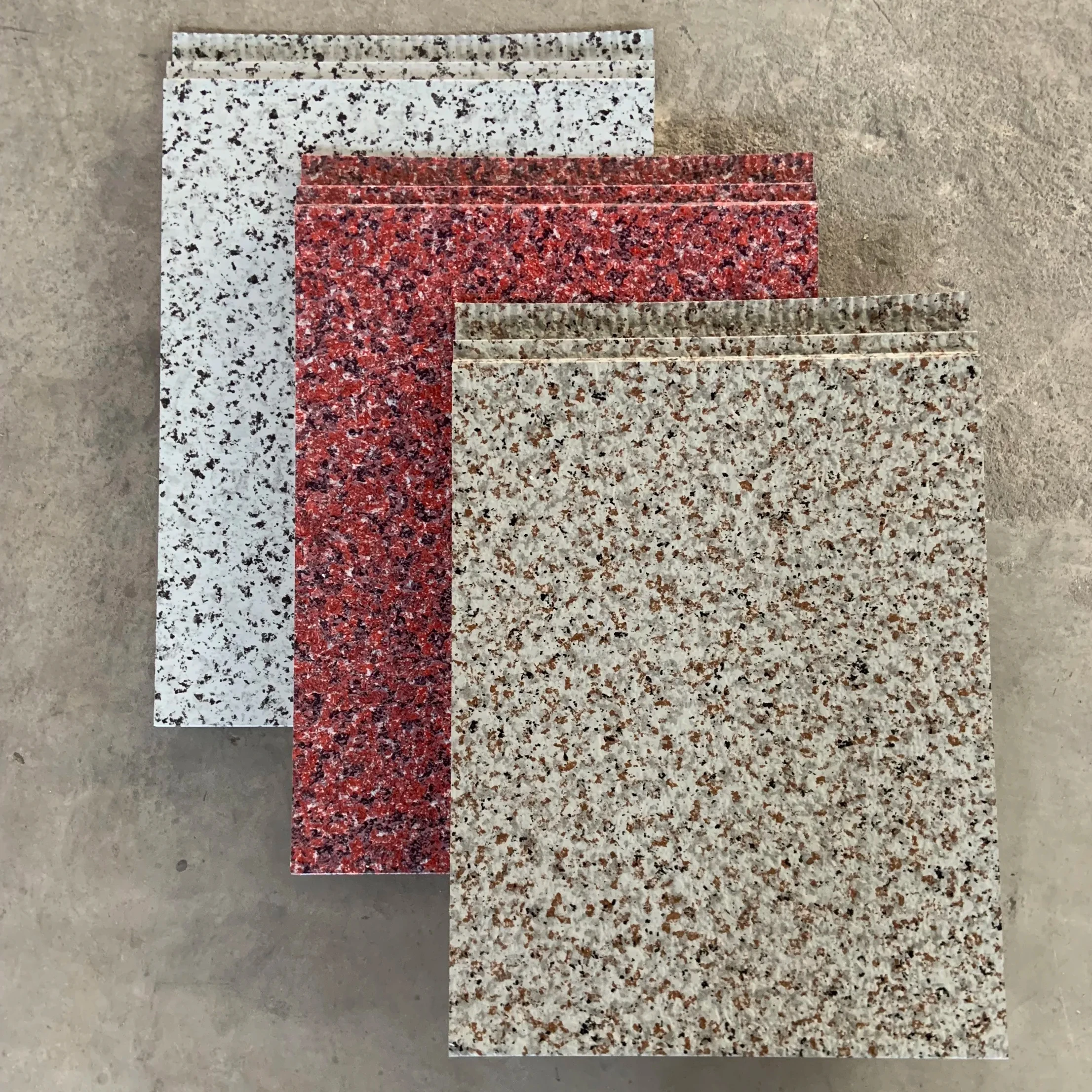 Source Factory Insulation Panel Pu Sandwich Marbling Wall Cladding Exterior 16mm Foam