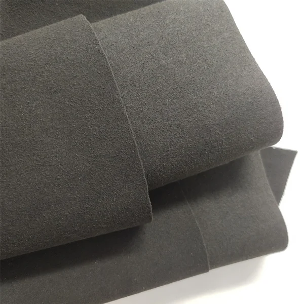 High Performance Waterproof Anti-Fouling 0.4mm-0.8mm Artificial Suede Fabric Pu Leather For Glove