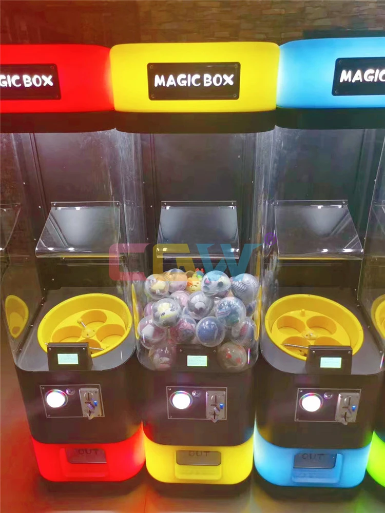 GOOD PROFIT Gift Machine Arcade Magic Box Eggs Twisting Toy Egg Vending Machine For Sale