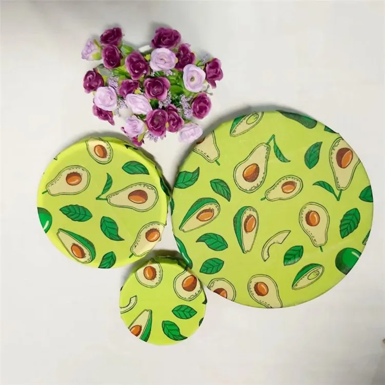 2020 Hot Amazon selling Non Toxic Natural Organic Cotton Honey Food wrap Beeswax Paper