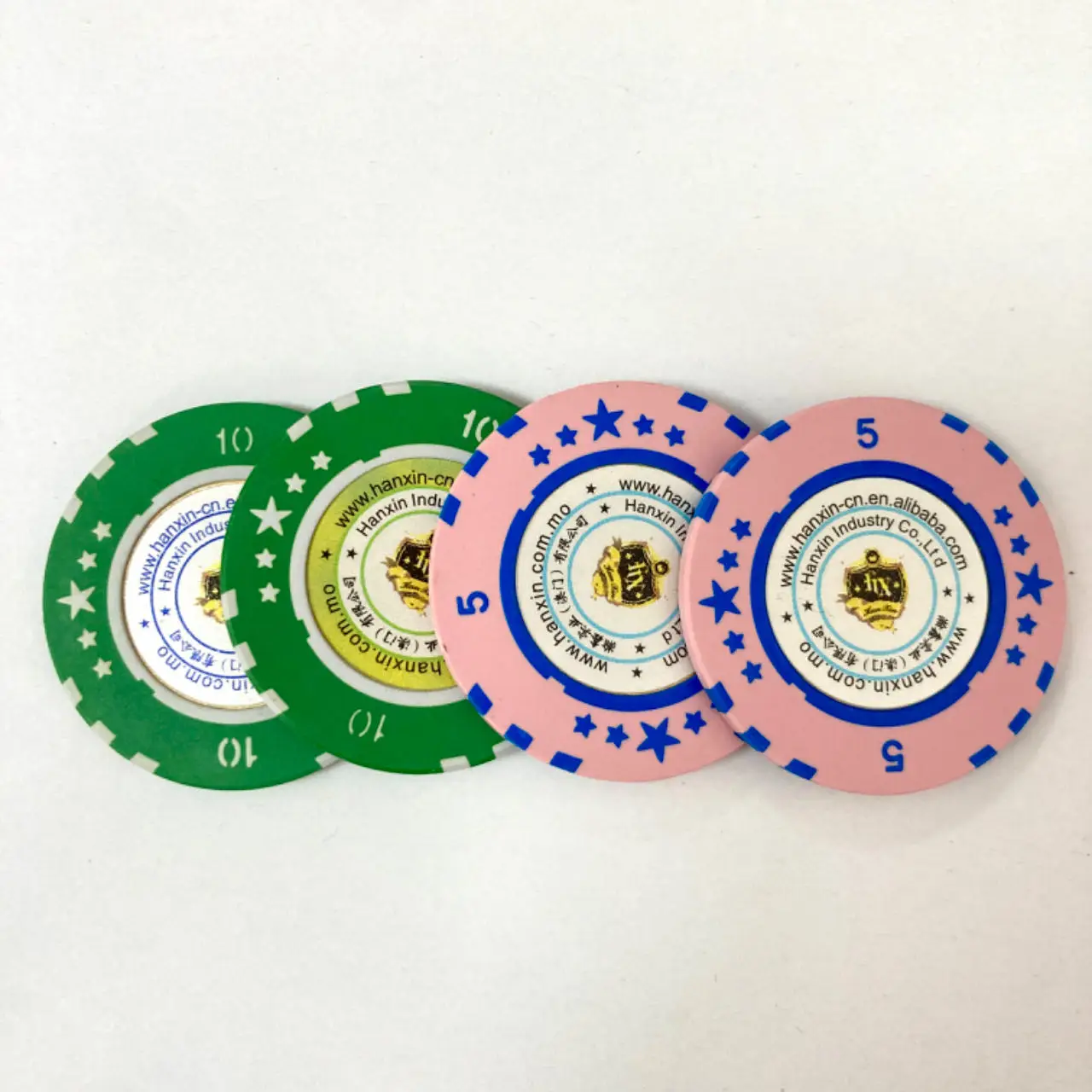 Han Xin New Arrival 14 grams Casino Clay Poker Chips