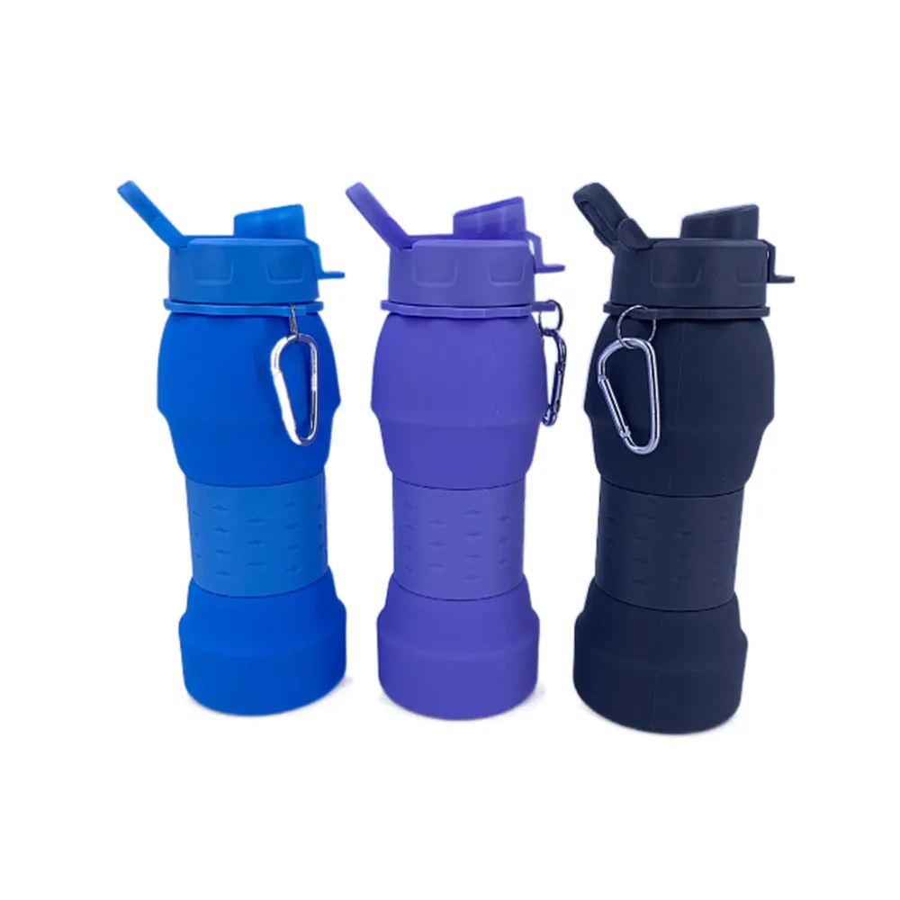 
wholesale custom eco friendly new design water bottle sports outdoor Folding bicycle water bottle 