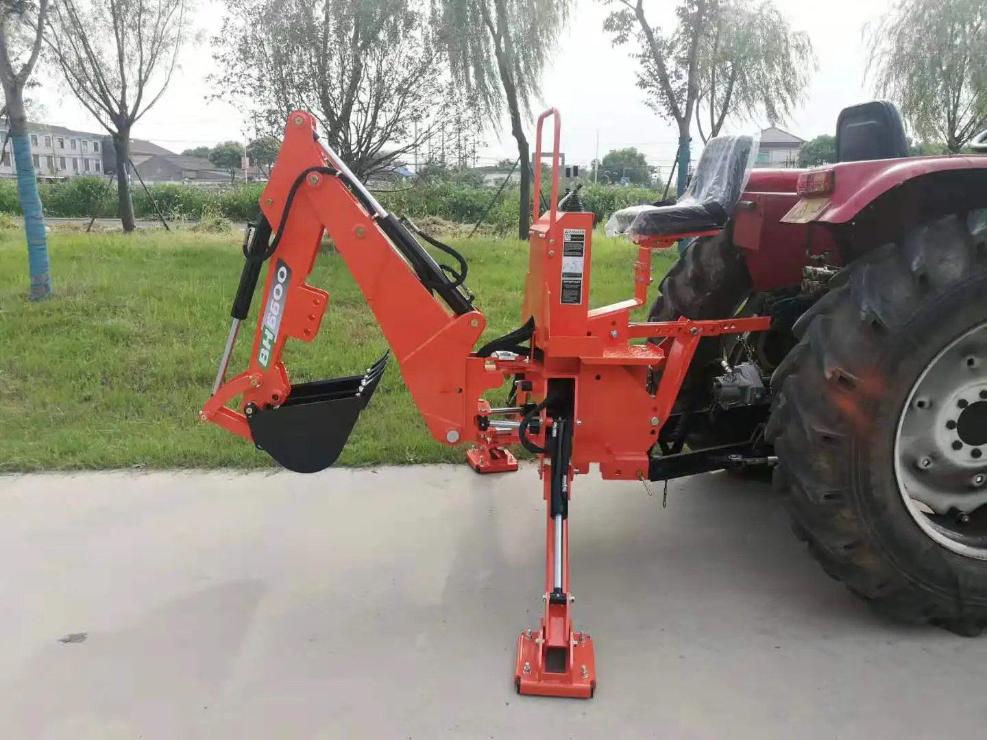 Forestry machinery farming tractors towable backhoes tractor 70hp backhoe garden machine retroexcavadora earthmoving machinery