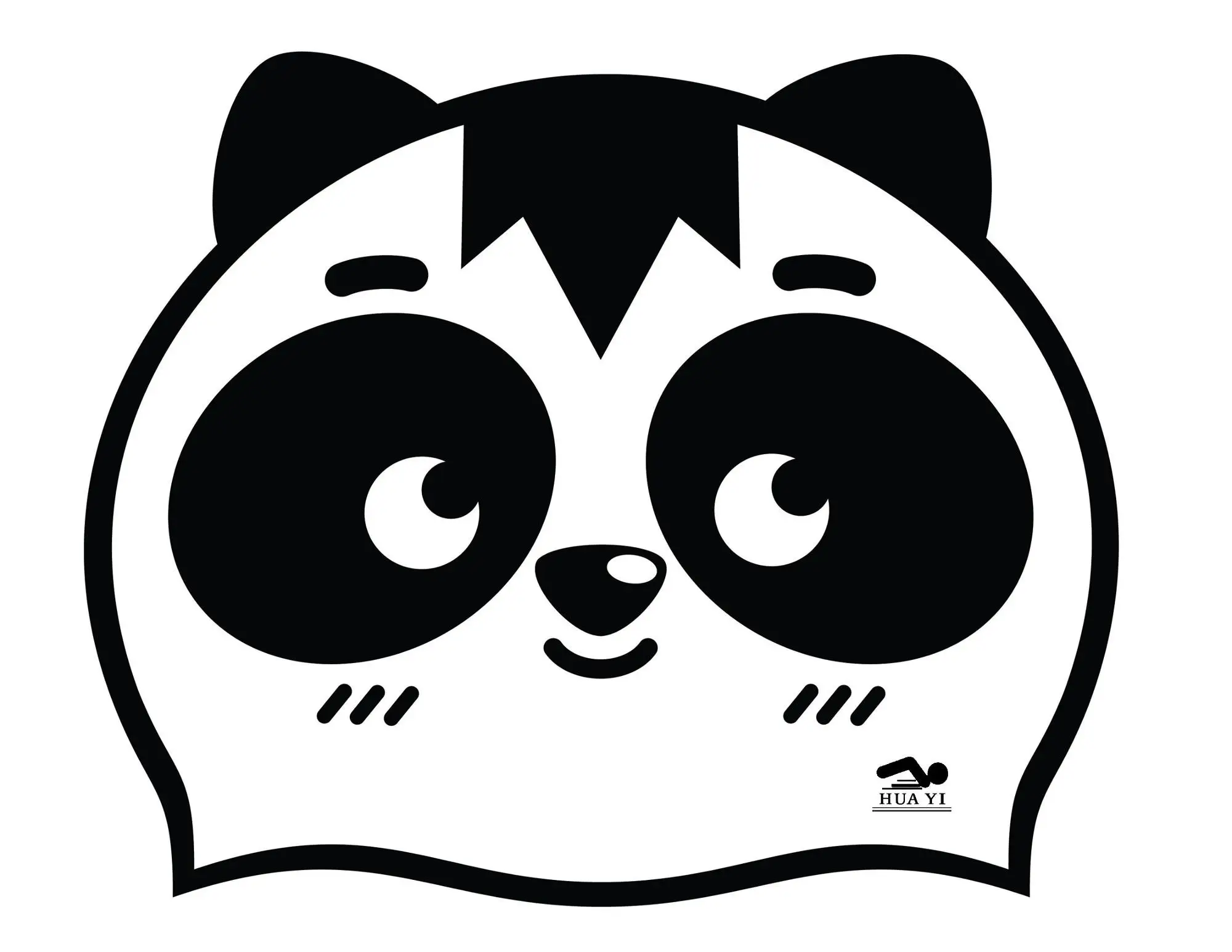 Manufacturers Custom Printed  Kids Swim Caps Water Sports Cartoon Diving Caps For Swimming Caps Kids