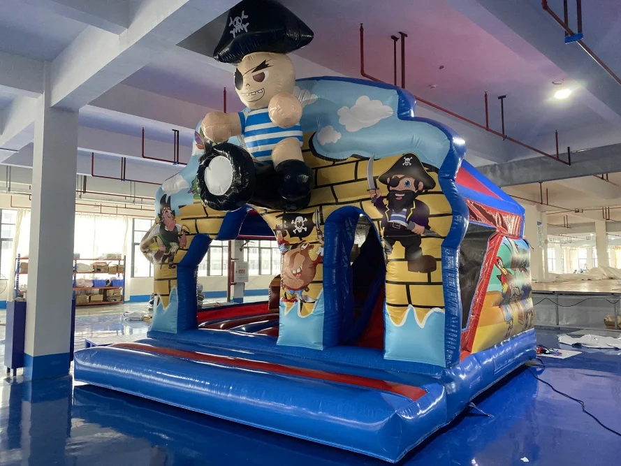 Commercial Grade Inflatable Jumping Castle Bounce House Inflatable Bouncy Castle with Slide for Kids Amusement Park