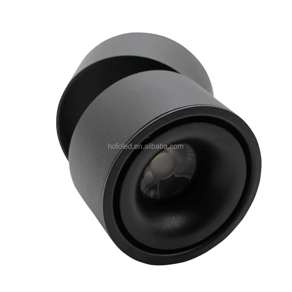 Adjustable 360 Degree Rotatable 7W 10W 12W 15W Commercial Indoor IP44 COB Led Spot Track Light