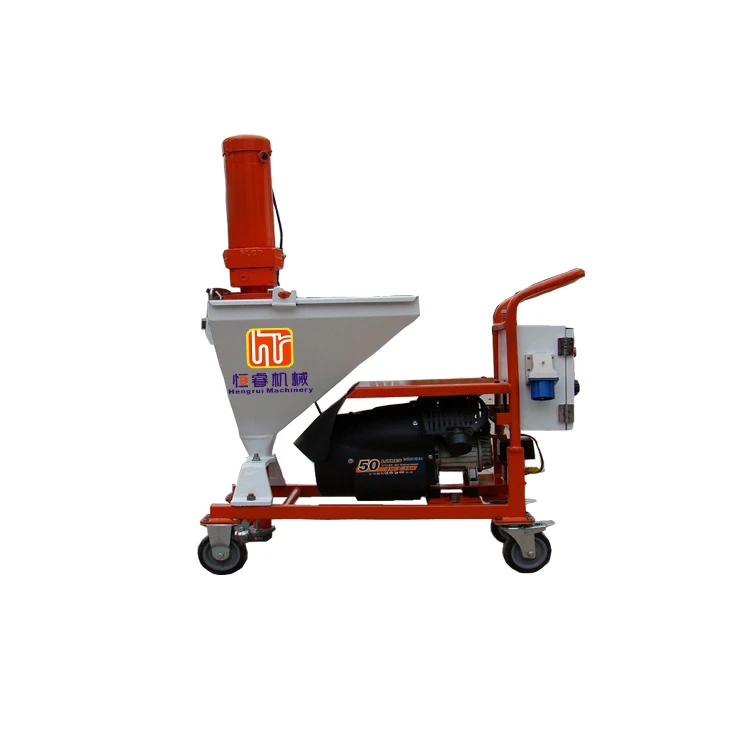 Automatic plaster spray machine for mortar cement gypsum