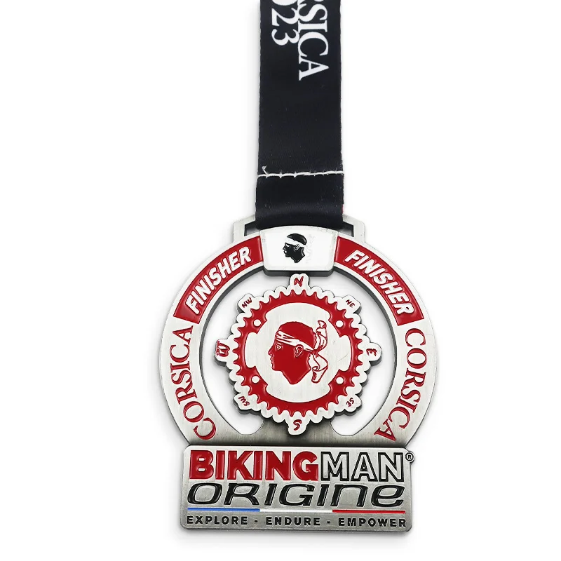 high quality oem big size common competition triathlon medals