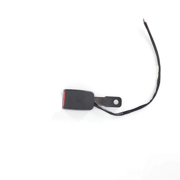 Low cost belt buckle reminder seat belt alarm stopper