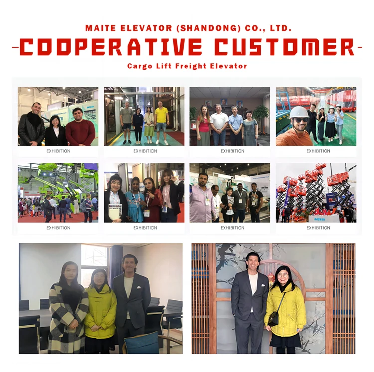 Electric Scissor Lift 4-18m Aerial Platform 6m 8m hoist electric elevator steel ladder scaffolding vertical standard