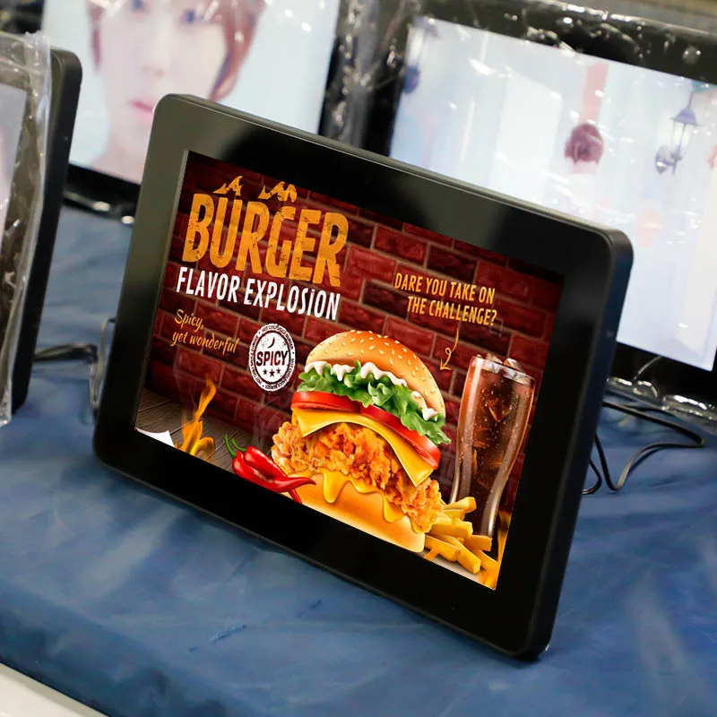 Android Wifi 10.1 13.3 15.6 Inch Wall Mount Advertising Screen Video Player Digital Signage LCD Display