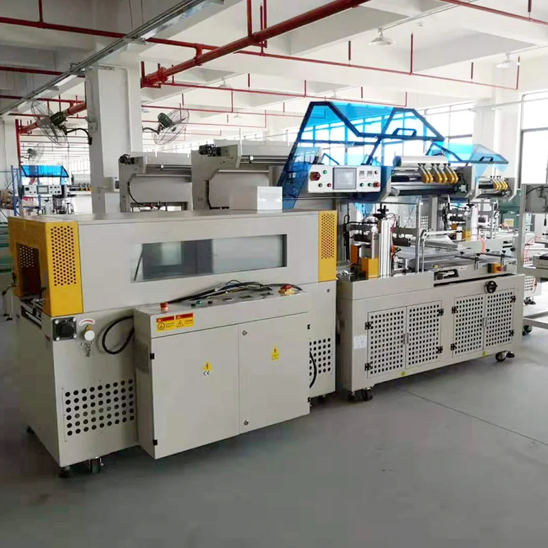 High Speed Automatic Heat tunnel LSealer Shrink Machine