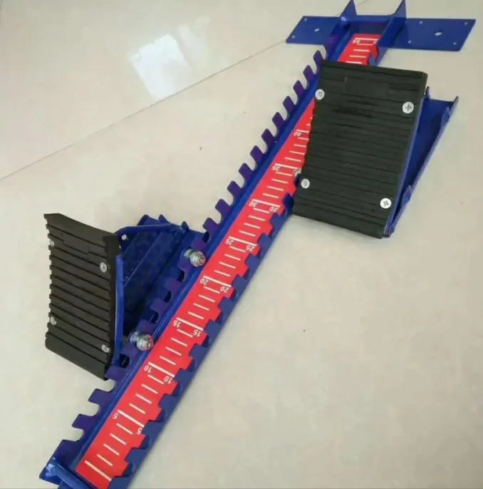 sport equipment track and field training or competition starting block for running