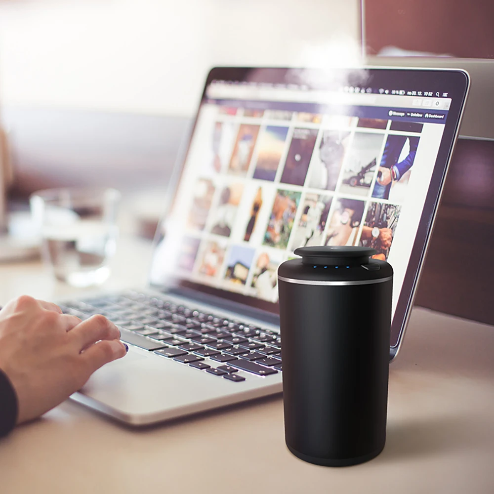 SCENTA Manufacturing Machine Aromatherapy Nebulizer USB Charger Air Purifier,Luxury Desktop OEM Air Freshener Purifier For Home