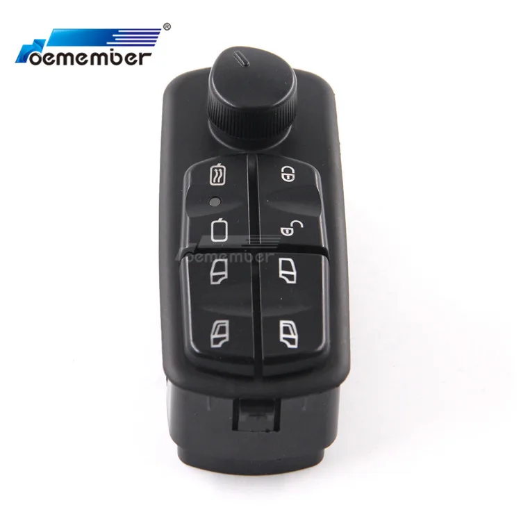 Oemember 0055452813 A0045455913 Heavy Duty Truck  Door Master Electric Power Window Regulator Lifter Control Switch For BENZ