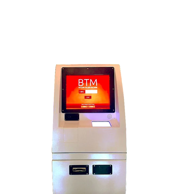 Self Service Machine Crypto ATM Bar Code Scanner and Card Payment Kiosk UsdT Token ATM Machine
