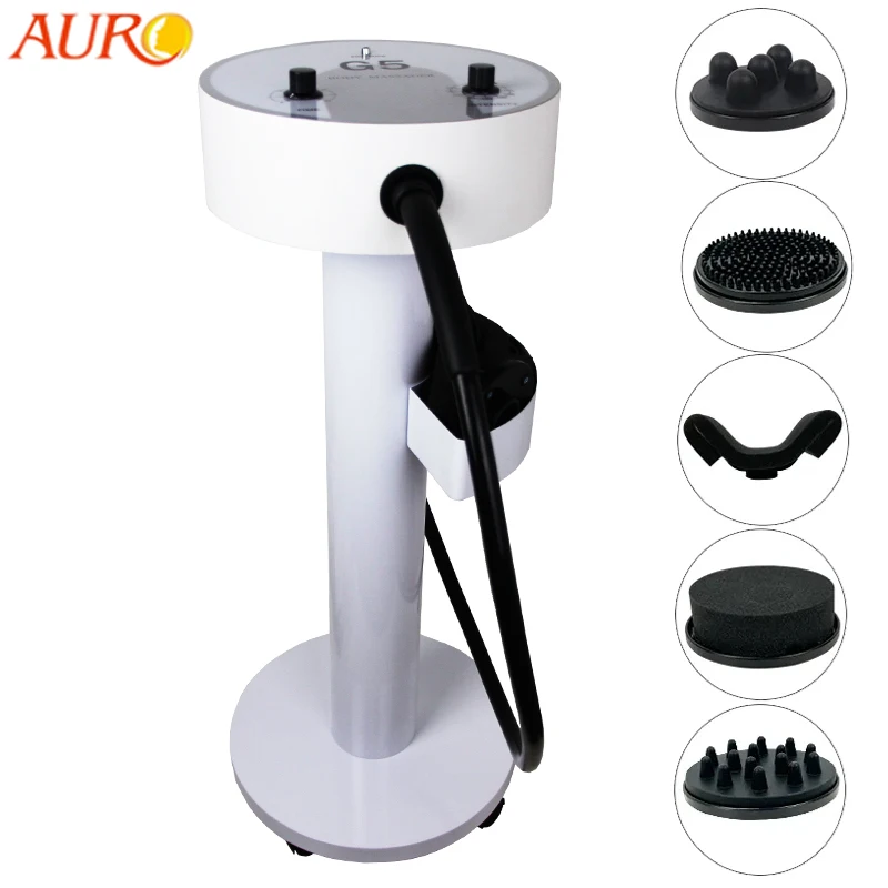 Au-2012  Electric Full G5 Vibrator 5 Heads Massage Weight Loss Detox g5 Vibrating Body Massager Slimming Equipment