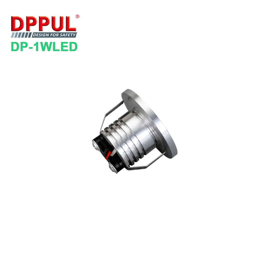  Wholesale 3.6V 1500mAh Ni-Cd Battery LED DownLight Aluminum Alloy Rechargeable 1 Watt SMD Down