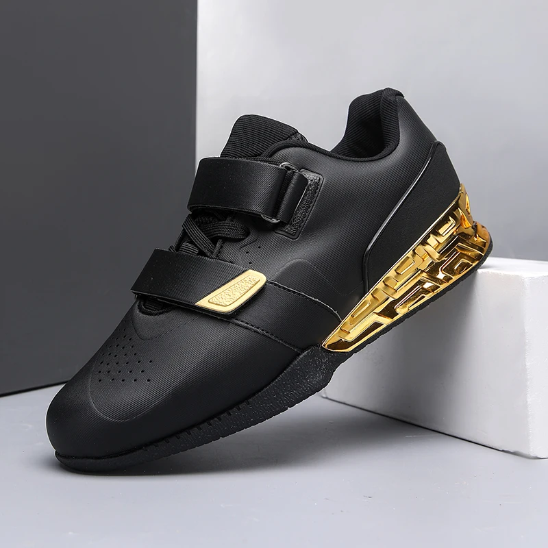 Custom Powerlifting Shoes Deadlift Lifting Shoes  Non Slip Bodybuilding Gym China Weightlifting Shoes For Men