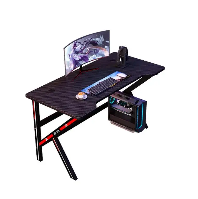 gaming chair set wholesale net cafe gaming table Computer game table home desk Study table Writing desk