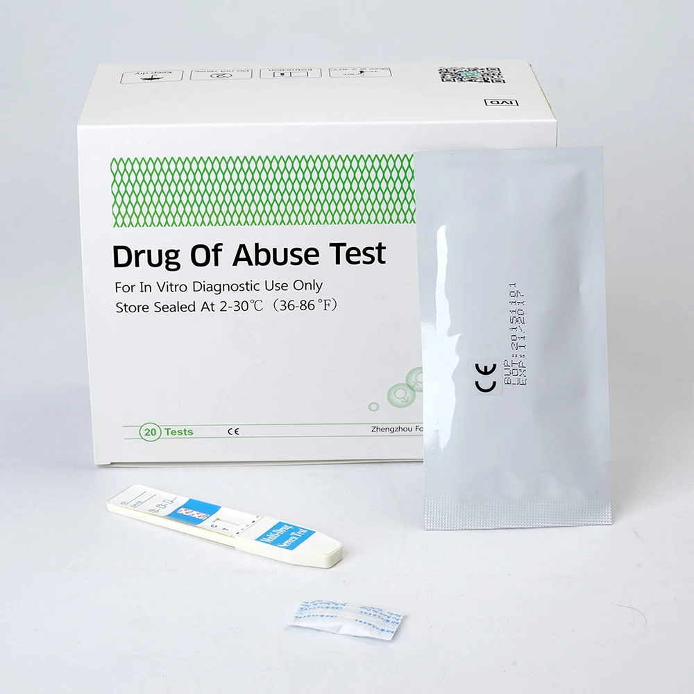 
THC/MET/COC/AMP Single Panel Test Kit Rapid Drugs of Abuse Test Cassette 