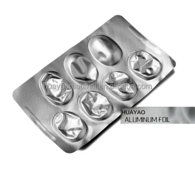 Alu alu foil manufacturer in China opa/al/pvc blister aluminium foil for pharmaceutical packaging