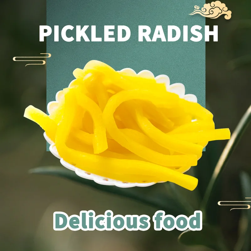 Pickled Radishes Piece 1x500g Pickled Sushi Radish