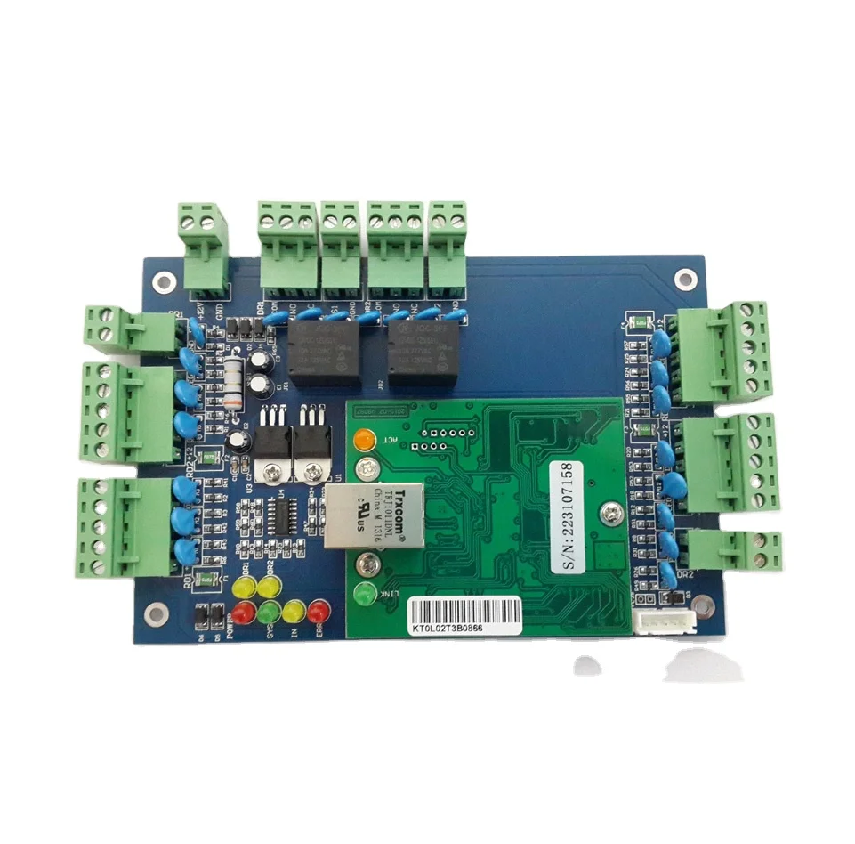 
2 Doors TCP/IP Network Access Control Board Wiegand output Access Control Board 