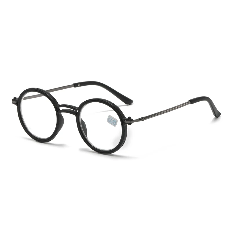 AF001 full rim TR frame presbyopia minus round supplier wholesale men women corrective eyeglasses flexible Myopia Glasses