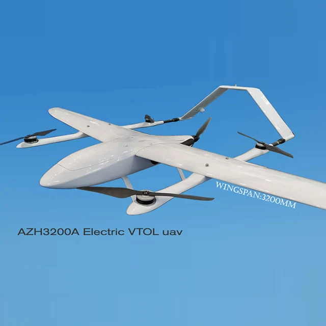 Heavy VTOL F320 Great Shark Long Flight Time Drone Fixed Wing UAV Drone for Inspection and Surveillance