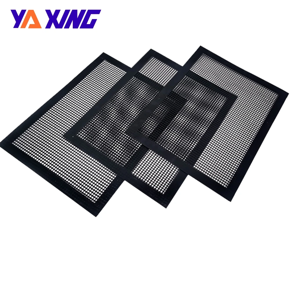 Heat Resistant Mesh Mat With PTFE Coating Washable BBQ Grill Mat