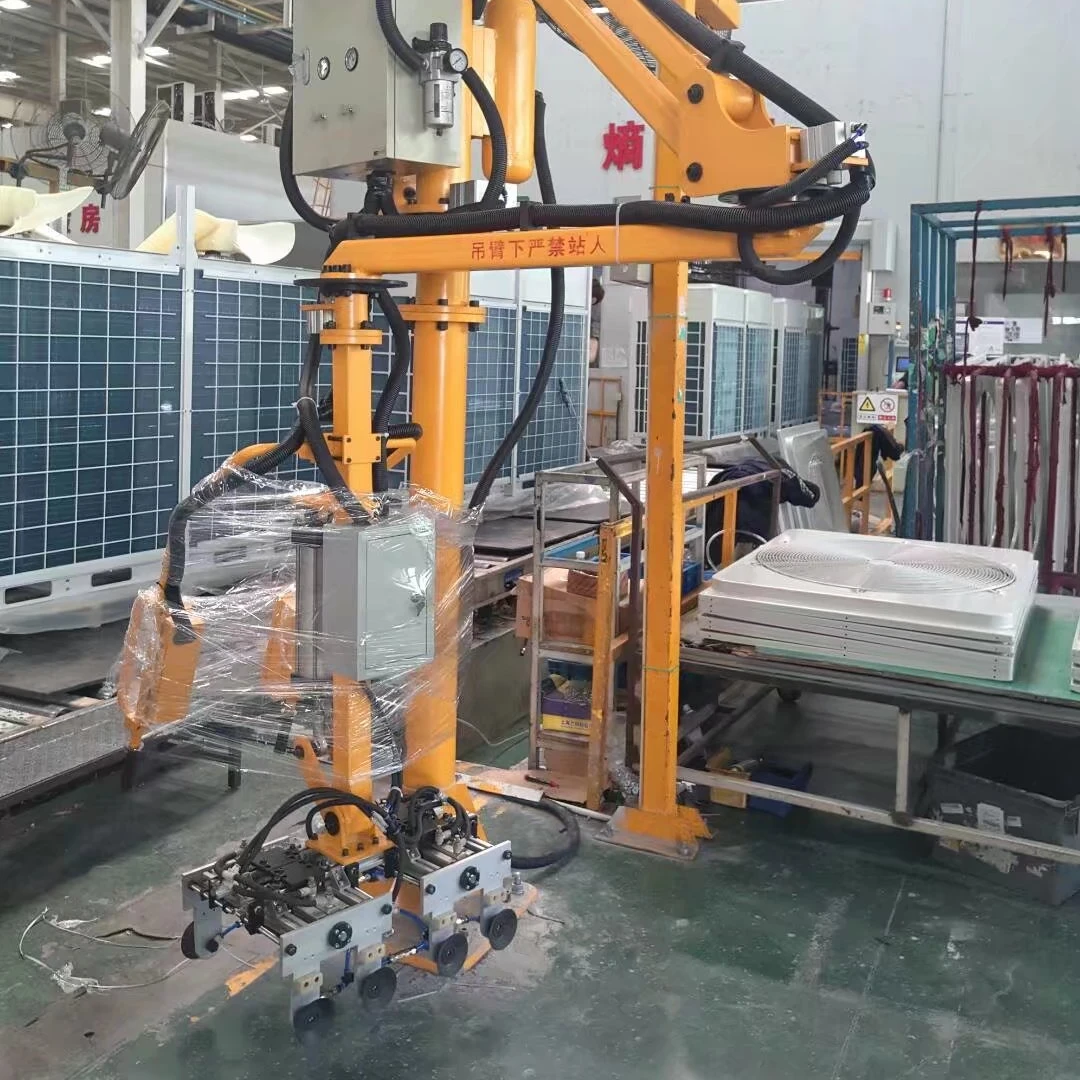 durable  mechanical clamps and vacuum suckers transport manipulator handling electric components