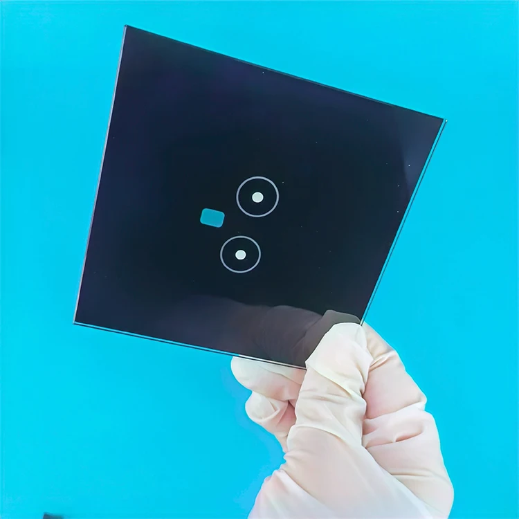 Custom Touch Wall Switch LED Light Tempered Glass Capacitive Switch Sensitive Touch Panel Switch socket For Smart Home