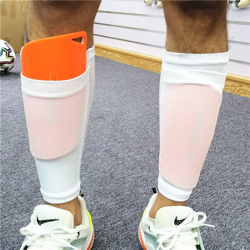 Wholesale Athletic Protector Shin Pads Holder Shin Guard Sleeves Compression Calf Sleeve Sport Football Shin Pad Holder