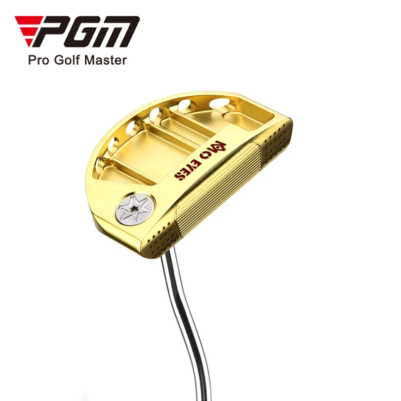 PGM TUG029 golf putter mallet club custom logo gold golf putter