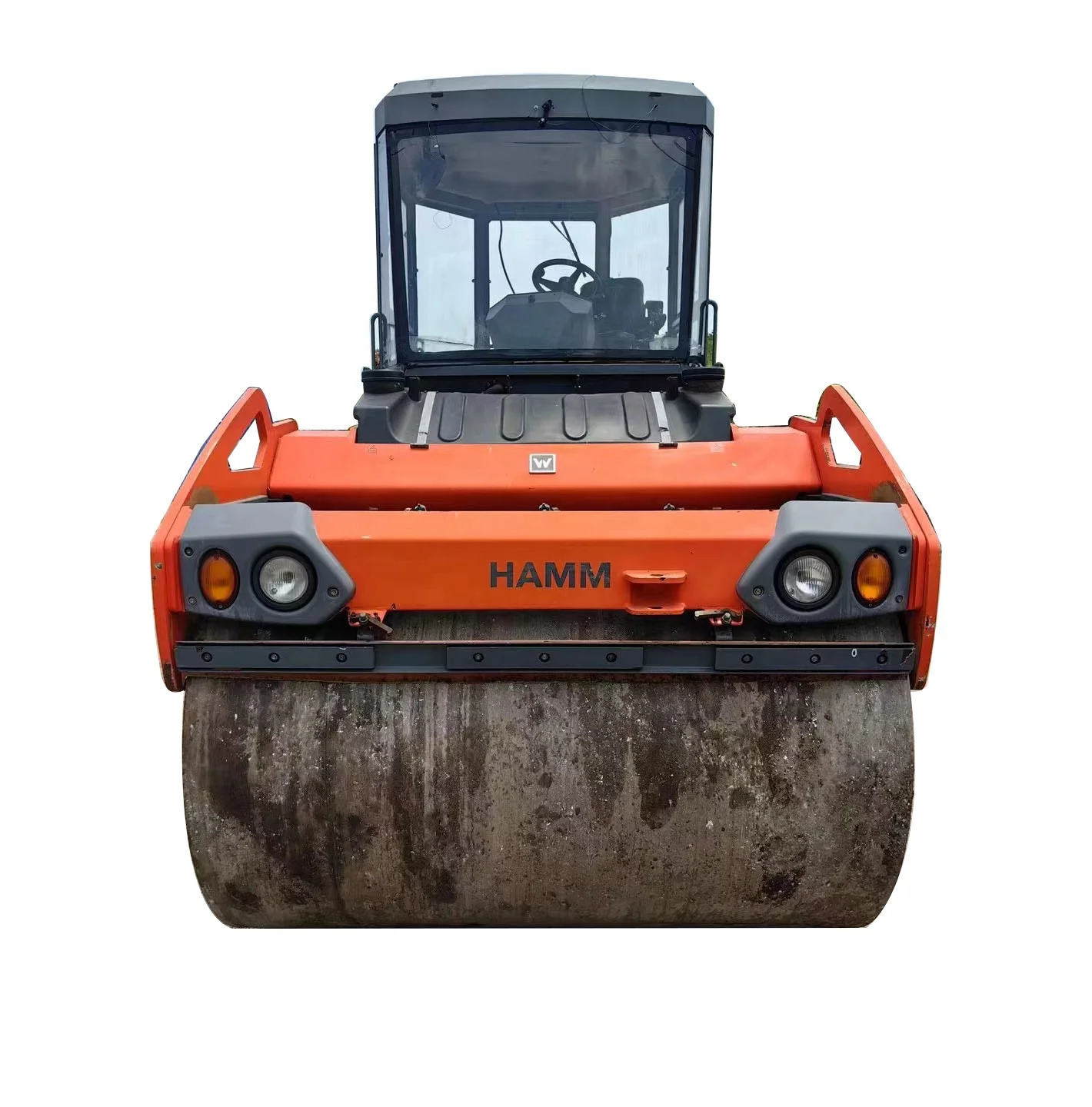 Высокоэффективный используемый оригинальный Hamm Hd128 полный гидравлический двухприводный дорожный каток двойной стальной колесный Вибратор в хорошем состоянии