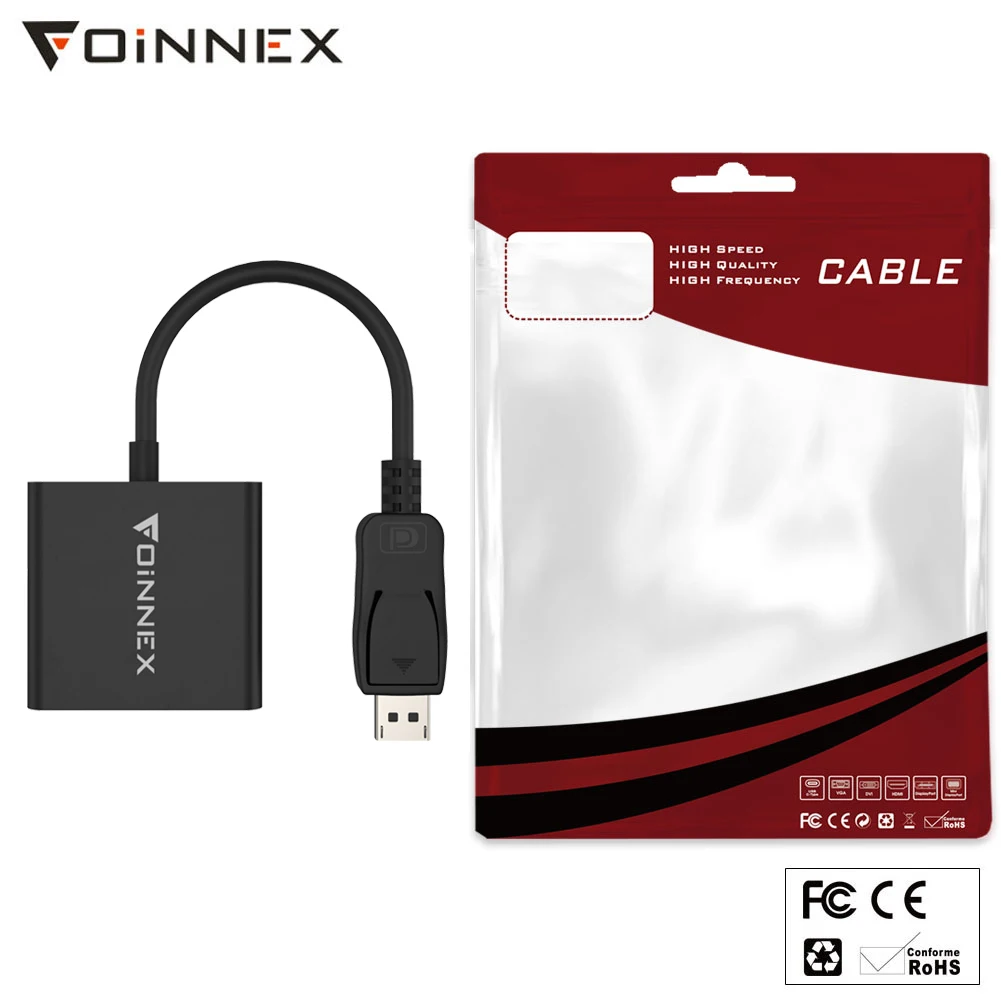 4k 60Hz Displayport to HDMI Adaptor 4k 30Hz dp to hdmi adapter  with Factory Price