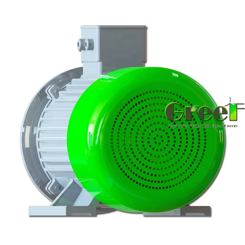 1kW 10kW 100kW 1mW Permanent Magnetic Generator, low RPM high torque PMG