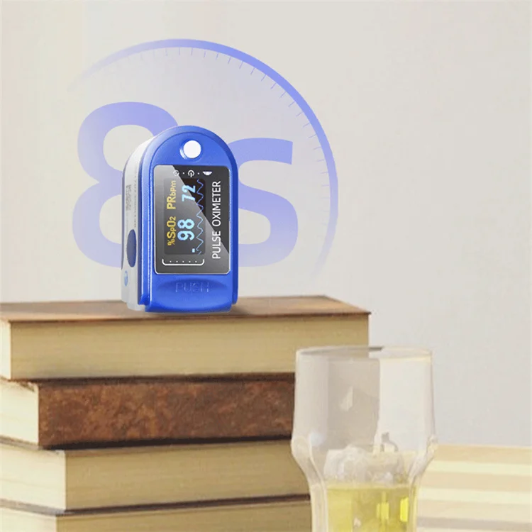 
Fingertrip Pulse Oximerer Lk87 Lk88 Blue Oksimeter Lk88 Oximeter Jumper Oximeterpulse Oled Screen Oscillometer Pulse Oximeter 